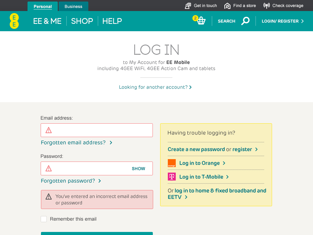 Data allowance app for Deutsche Telekom UK (via EE) customers