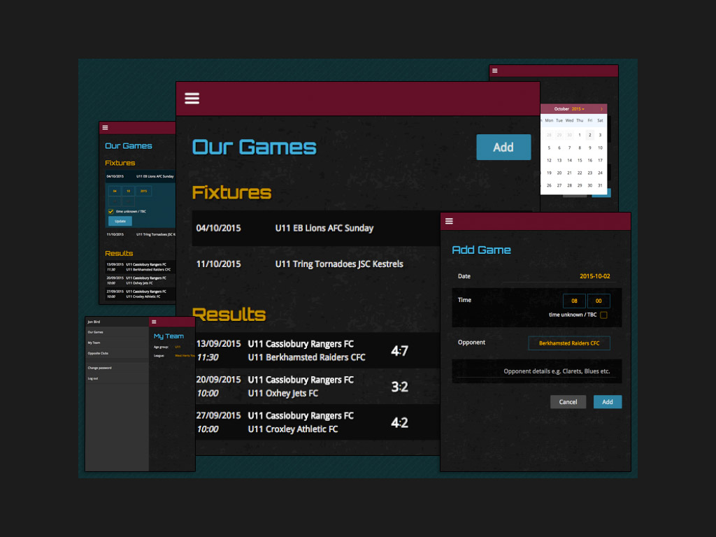 Football Club Assistant