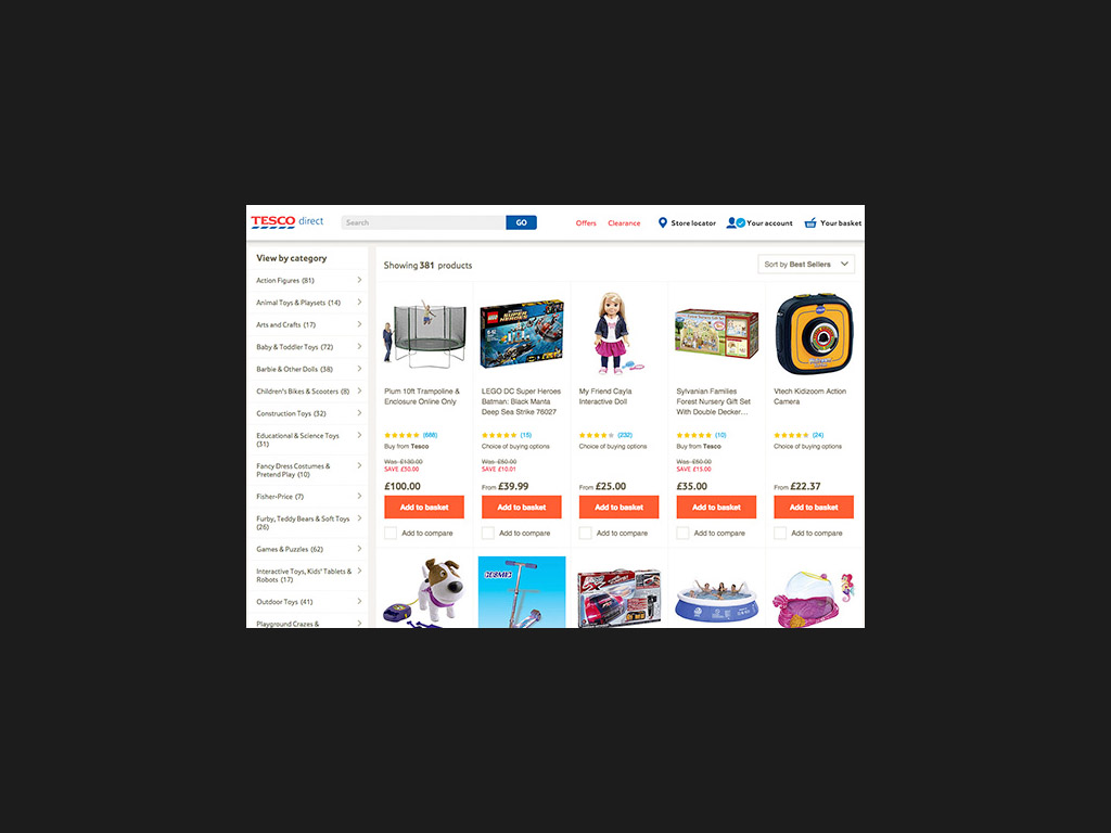 High traffic e-commerce platform